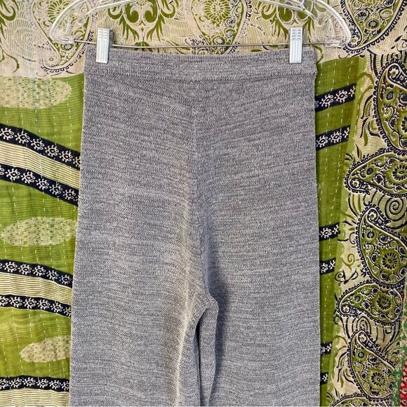 Rare Simon Miller Heather Gray Knit Wide Leg Pants Size Medium - Picture 8 of 16